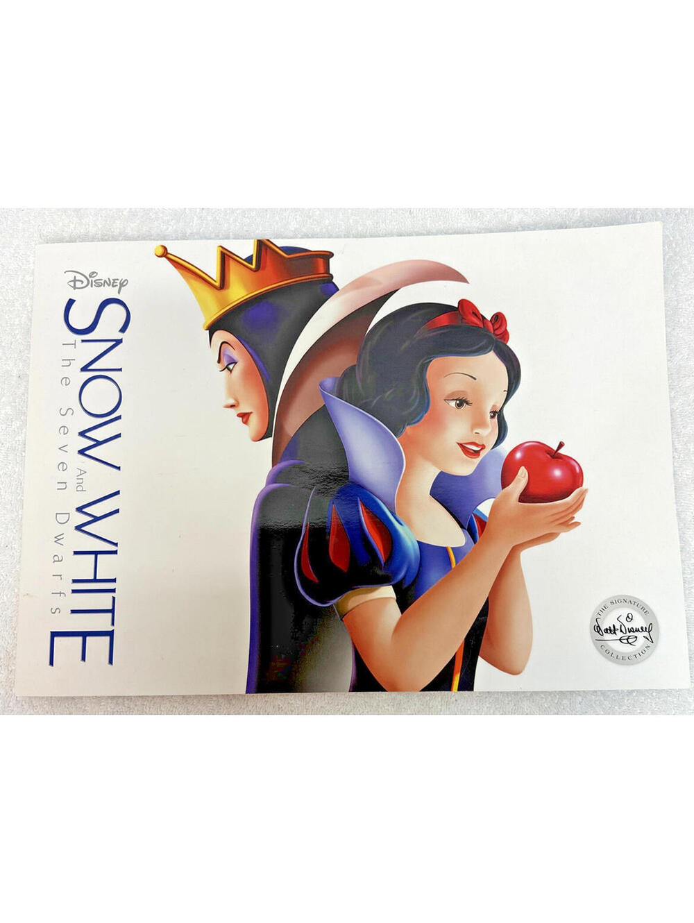 Disney Store - 2016 - Snow White and The Seven Dwarfs Lithograph Set of 4